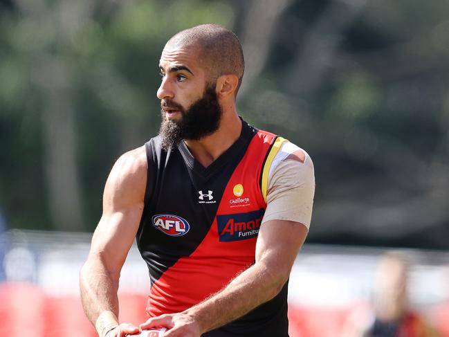 Adam Saad of the Essendon Bombers.