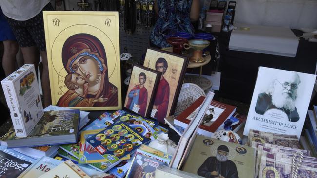Orthodox merchandise was in no short supply.