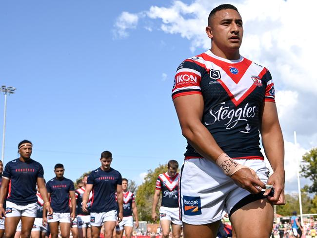 Sydney Roosters prop Siosiua Taukeiaho has rejected the Dolphins for life in the Super League. NRL Imagery