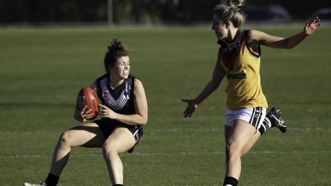 Stephanie Walker in action for Adelaide University. Picture: Supplied