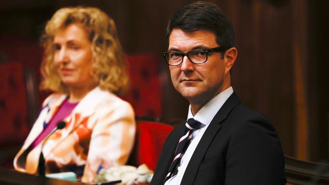 Labor MLC Bastian Seidel questioned why the healthy state policy had been dropped. Picture: ZAK SIMMONDS