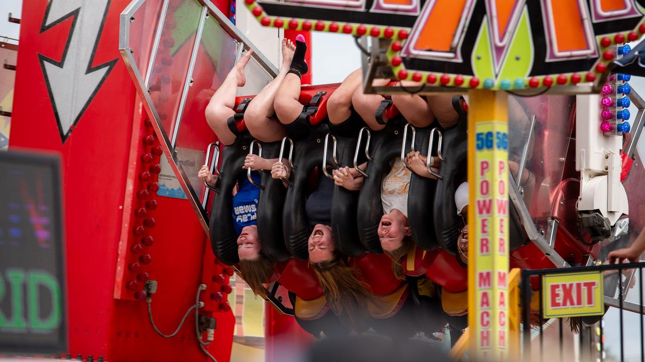 Thousands enjoyed the rides and festivities at the 2024 Royal Darwin Show. Picture: Pema Tamang Pakhrin