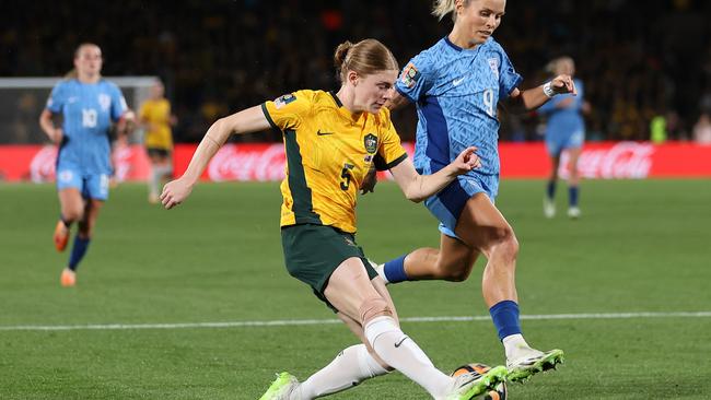 Vine was one of the breakout stars of Australia’s World Cup campaign. Picture: Getty