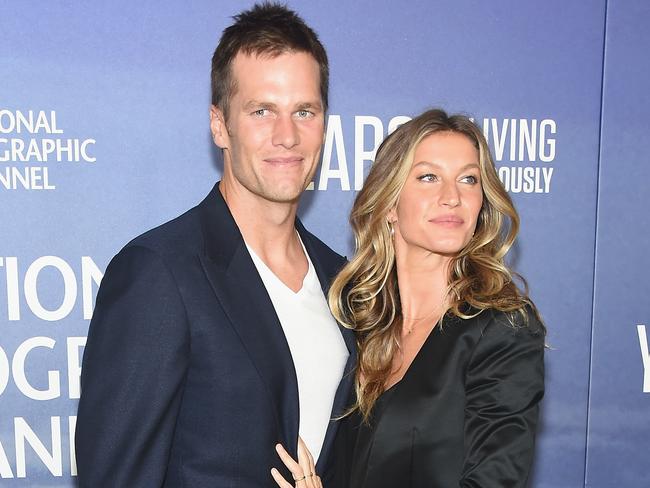 NEW YORK, NY - SEPTEMBER 21: Professional Football player Tom Brady and wife, model Gisele Bundchen attend National Geographic's "Years Of Living Dangerously" new season world premiere at the American Museum of Natural History on September 21, 2016 in New York City. (Photo by Michael Loccisano/Getty Images)