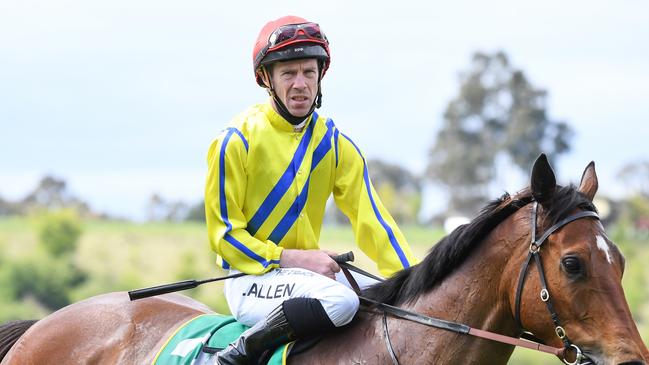 John Allen is waiting on the results of his Covid test. Picture: Racing Photos via Getty Images