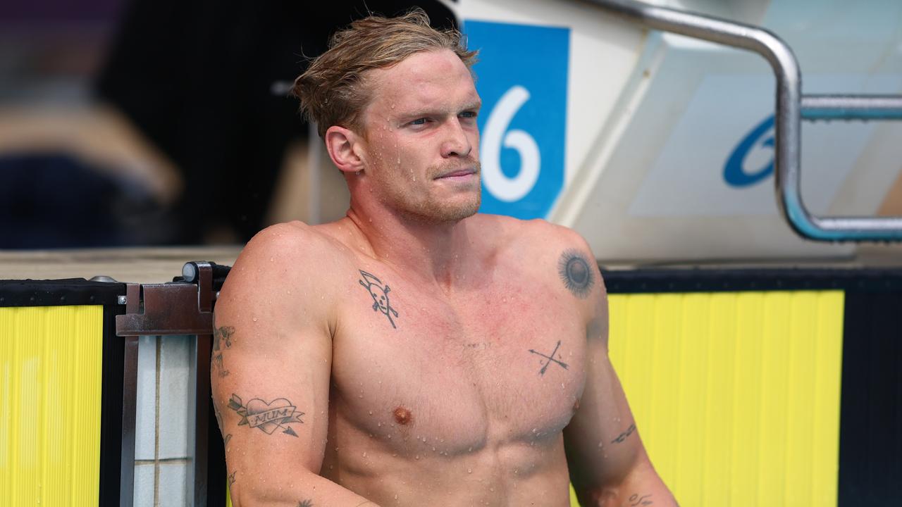 Cody Simpson opened up ahead of his races at the Aussie swim trials. (Photo by Chris Hyde/Getty Images)