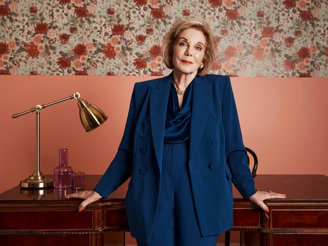 ‘I can’t talk about it.’ Ita Buttrose on the departure of Antoinette Lattouf from the ABC. Picture: Damian Bennett for Stellar