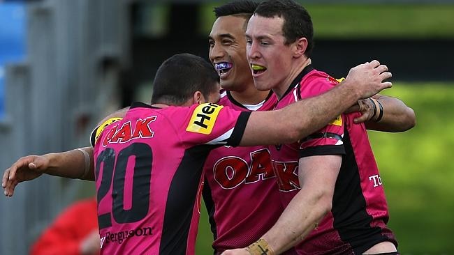 The 'Pink Panthers' jersey is now Penrith's official away jersey for 2014.  : r/nrl