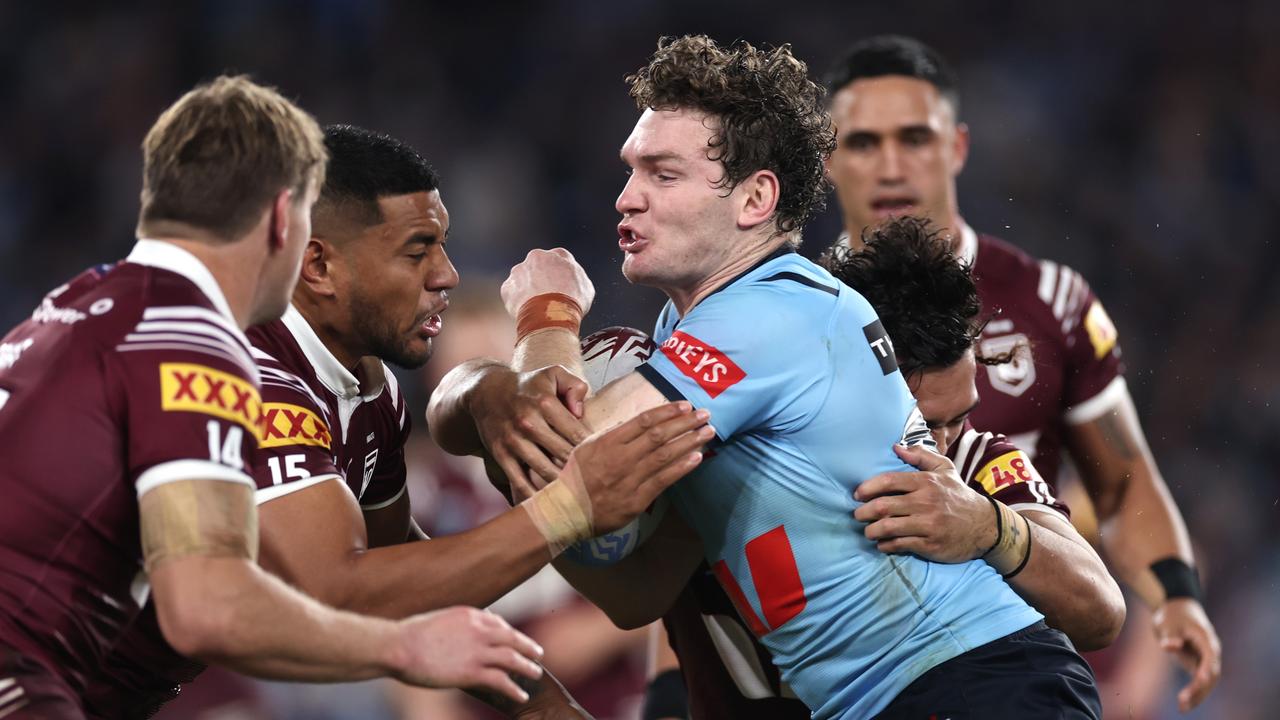 Liam Martin rattled Queensland with his aggression. Picture: Cameron Spencer/Getty Images