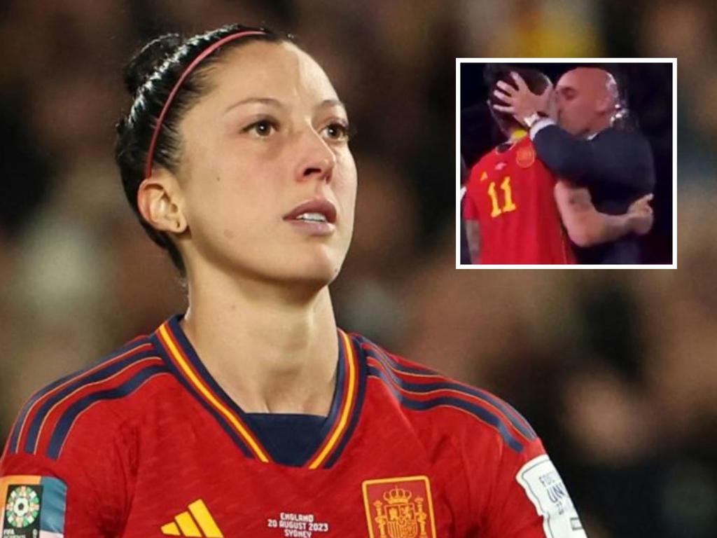 ‘This is insane’: Spanish star cut from team after WC kiss
