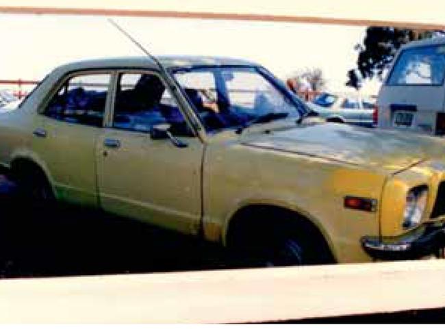 Garforth’s vehicle as it was discovered at the Command Post parking area. Source: NSW Police