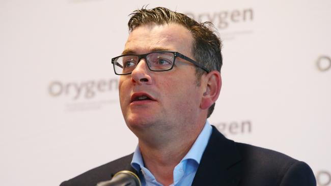 Victorian Premier Daniel Andrews at the opening of the new Orygen youth mental health centre in Parkville. Picture: AAP Image/David Crosling