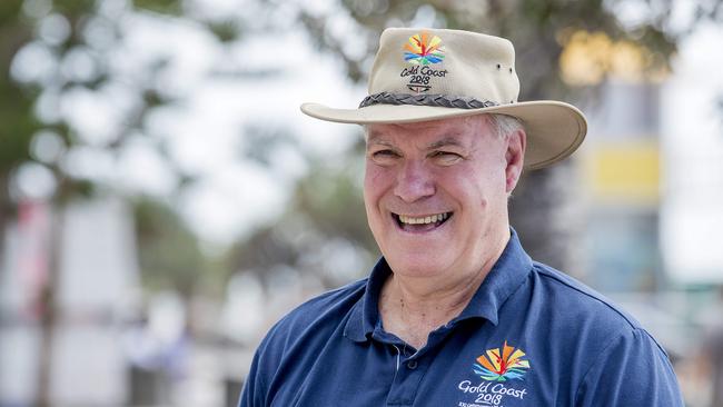 Mark Peters, CEO of the Gold Coast 2018 Commonwealth Games Corporation: “We’re not hearing the ghost town discussion.” Picture: Jerad Williams