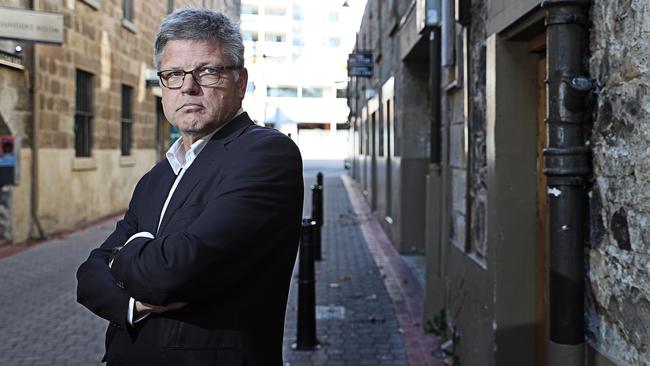 Hobart lawyer and chair of the Prisoners Legal Service Greg Barns. Picture: LUKE BOWDEN