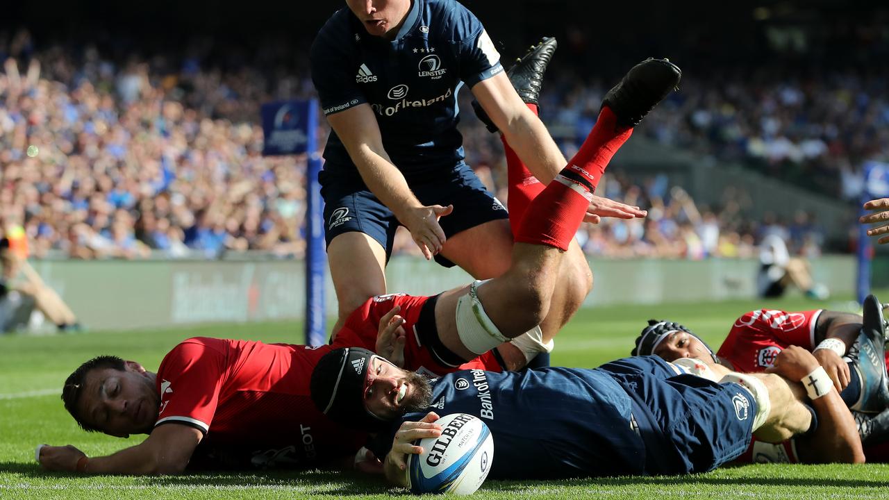 European Champions Cup Wallabies forward Scott Fardy helps Leinster reach final against Will Skeltons Saracens