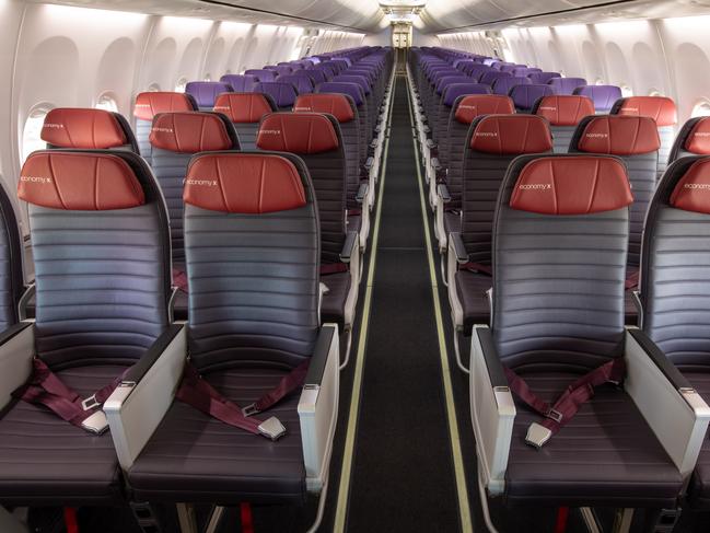 Virgin Australia will also give economy class a facelift.