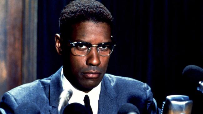 Denzel Washington in Spike Lee's Malcolm X.