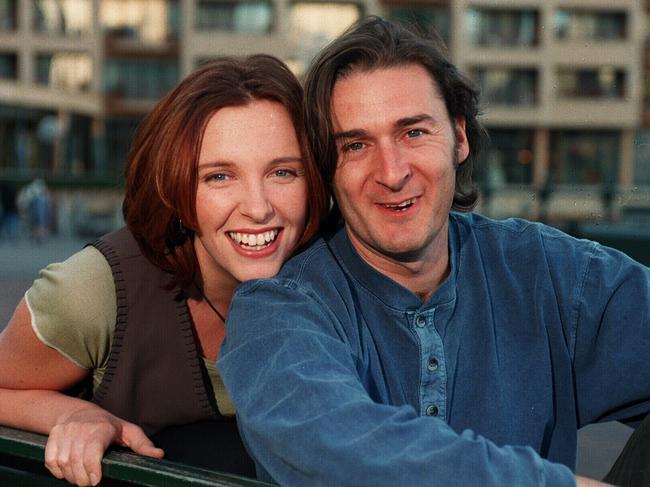 Muriel’s Wedding star Toni Collette with director PJ Hogan in September 1994.