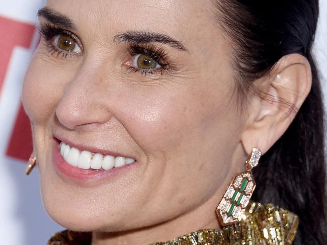 HOLLYWOOD, CA - SEPTEMBER 18: Demi Moore attends the LA Premiere Of Screen Media Film's "Corporate Animals" at NeueHouse Los Angeles on September 18, 2019 in Hollywood, California.   Gregg DeGuire/Getty Images/AFP == FOR NEWSPAPERS, INTERNET, TELCOS & TELEVISION USE ONLY ==