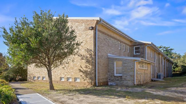 The former Australian Army gymnasium - Building 17 - at the historic Barracks Precinct at North Head Sanctuary, has been refurbished by the Harbour Trust. Picture: Supplied