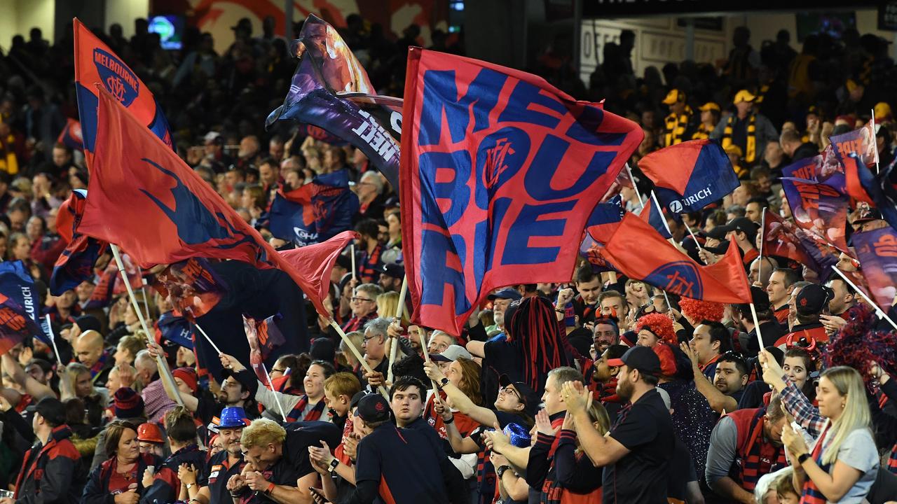 What will 2020 bring Melbourne fans? Picture: AAP Images