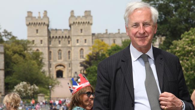 Royal historian Hugo Vickers at Windsor. Picture: Ella Pellegrini