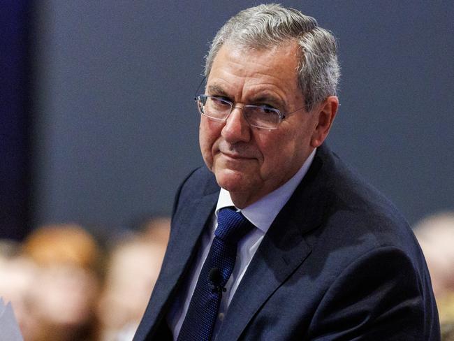 21/11/2023 ASIC chair Joseph Longo during the ASIC annual forum at the Sofitel in Melbourne. Aaron Francis / The Australian