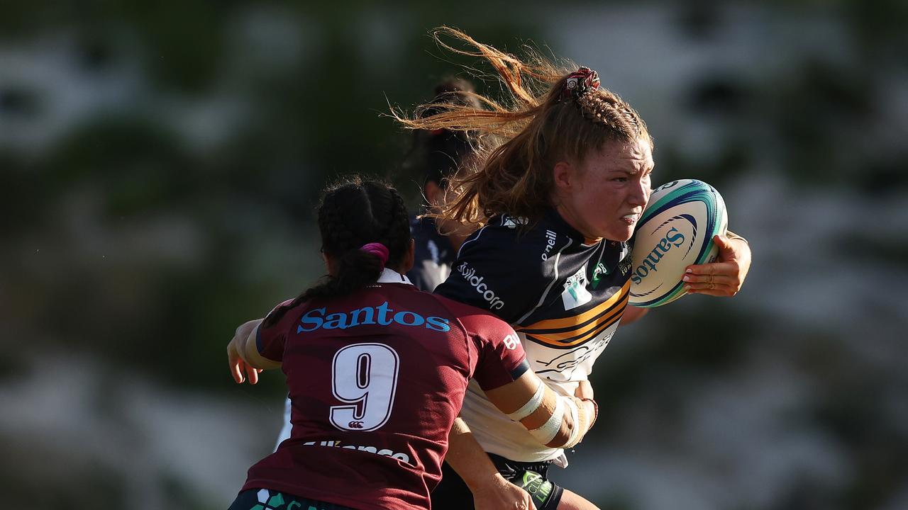 Former Wallaroos star Grace Kemp reveals she hit rock bottom during her time with the Wallaroos. Picture: Getty Images.