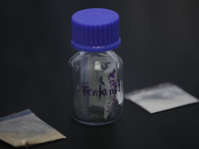 Nitazenes can be up to 50 times stronger than fentanyl. Picture: Juan Pablo Pino/AFP