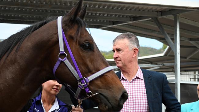 Queensland Minister for Racing Tim Mander and Mundingburra MP Janelle Poole met with Townsville Turf Club Chairman Geoff Weeks across the weekend to officially open the new upgrades.