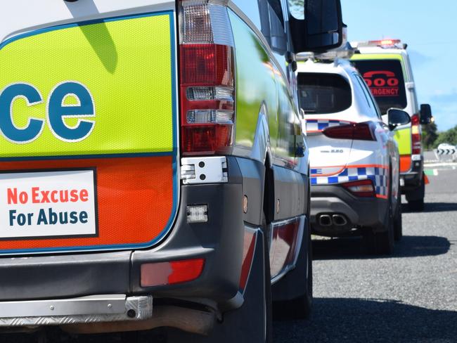 Queensland Fire and Emergency Services, police and ambulance crews were at the scene of a house fire at Gable St, East Mackay on Friday April 17. Photo: Zizi Averill. Generic