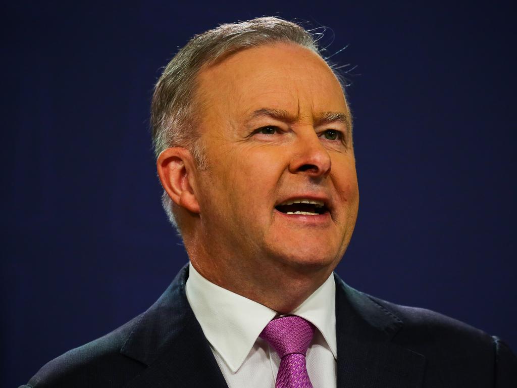 Leader of the Australian Labor Party Anthony Albanese has urged women to come forward with their complaints of inappropriate behaviour. Picture: NCA NewsWire/Gaye Gerard