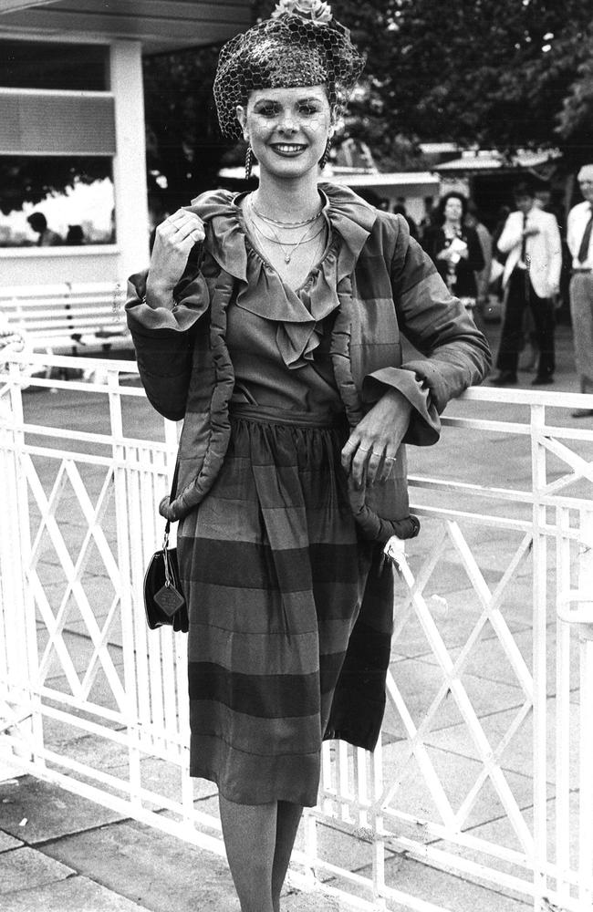 Oaks Day in 1981 at Flemington. Picture: Supplied