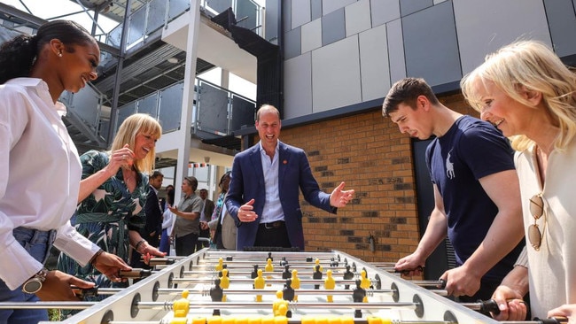 Centrepoint’s new development, Reuben House, is an important part of its plan to fight youth homelessness. Picture: Kensington Palace/The Times