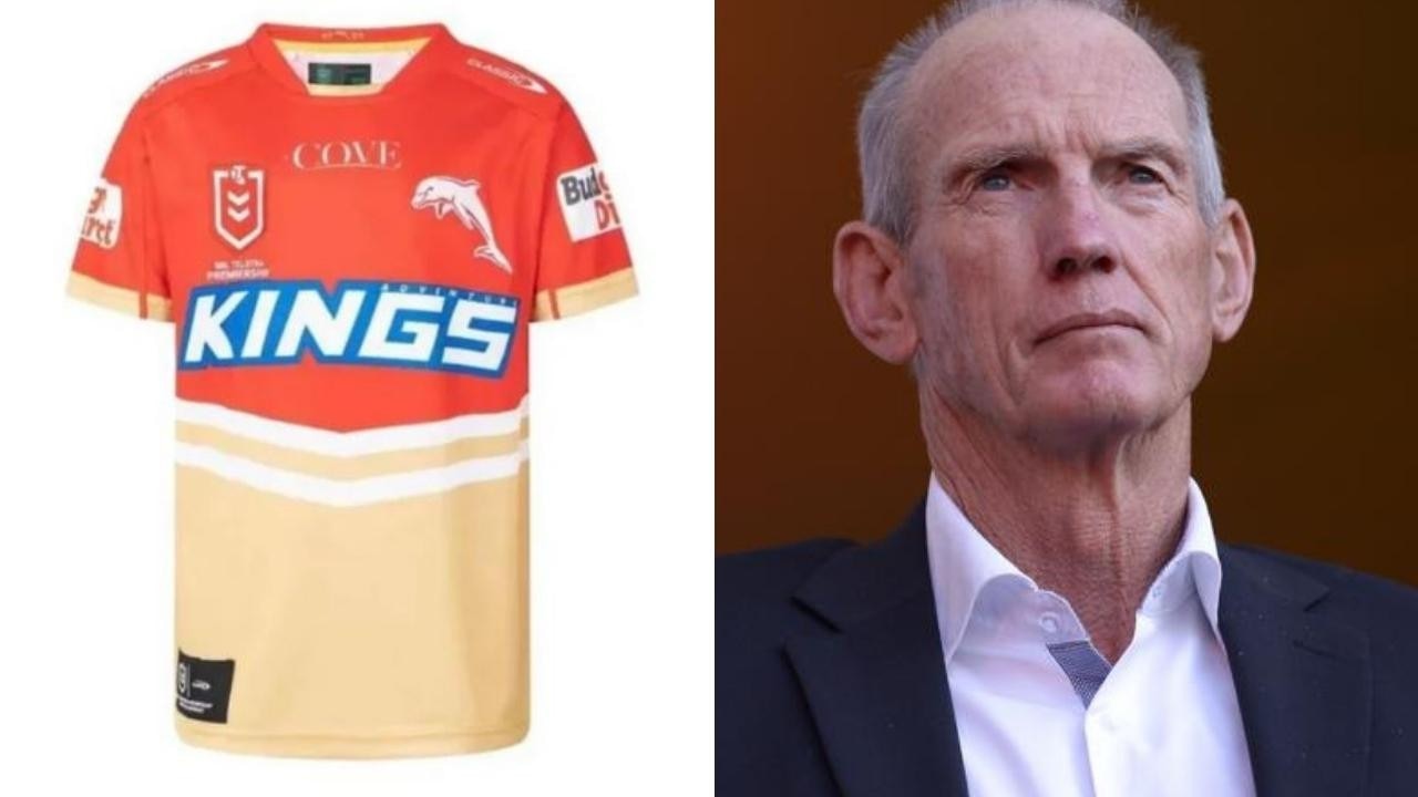 NRL news 2022 Dolphins jersey shredded by fans as ugly jumper becomes a laughing stock, design, colour, horrible
