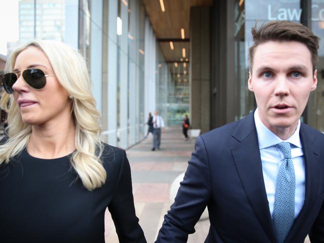 Jacenko’s husband Oliver Curtis was jailed for insider trading. Picture: Renee Nowytarger