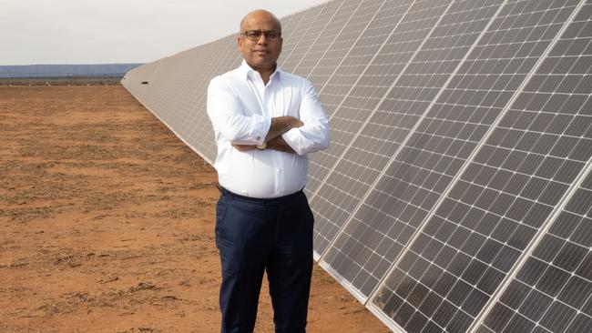 GFG Alliance executive chairman Sanjeev Gupta at Cultana.