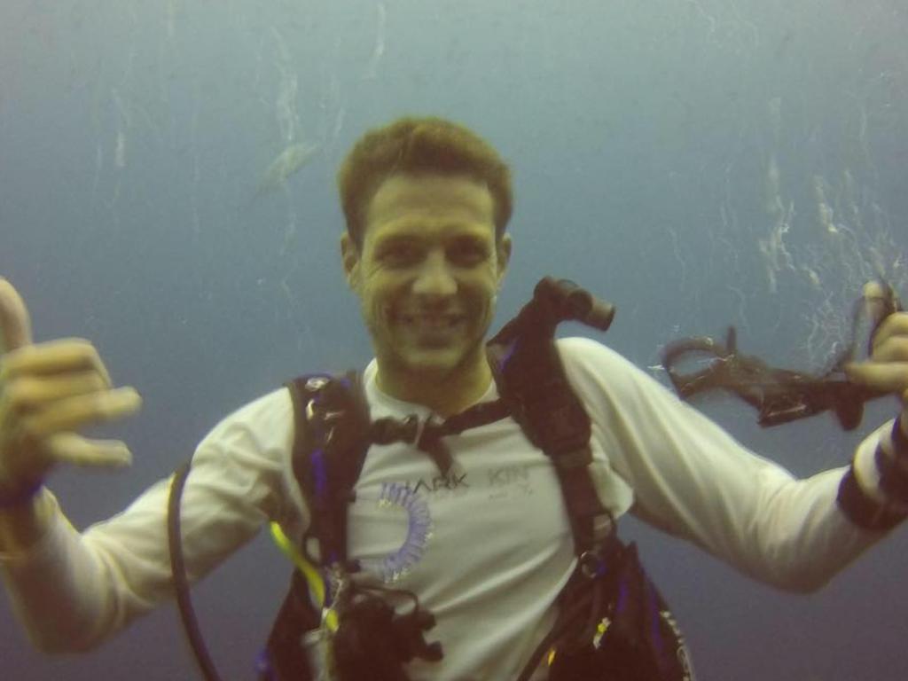 Sydney diving instructor Simon Nellist was killed by a Great White shark in Little Bay.