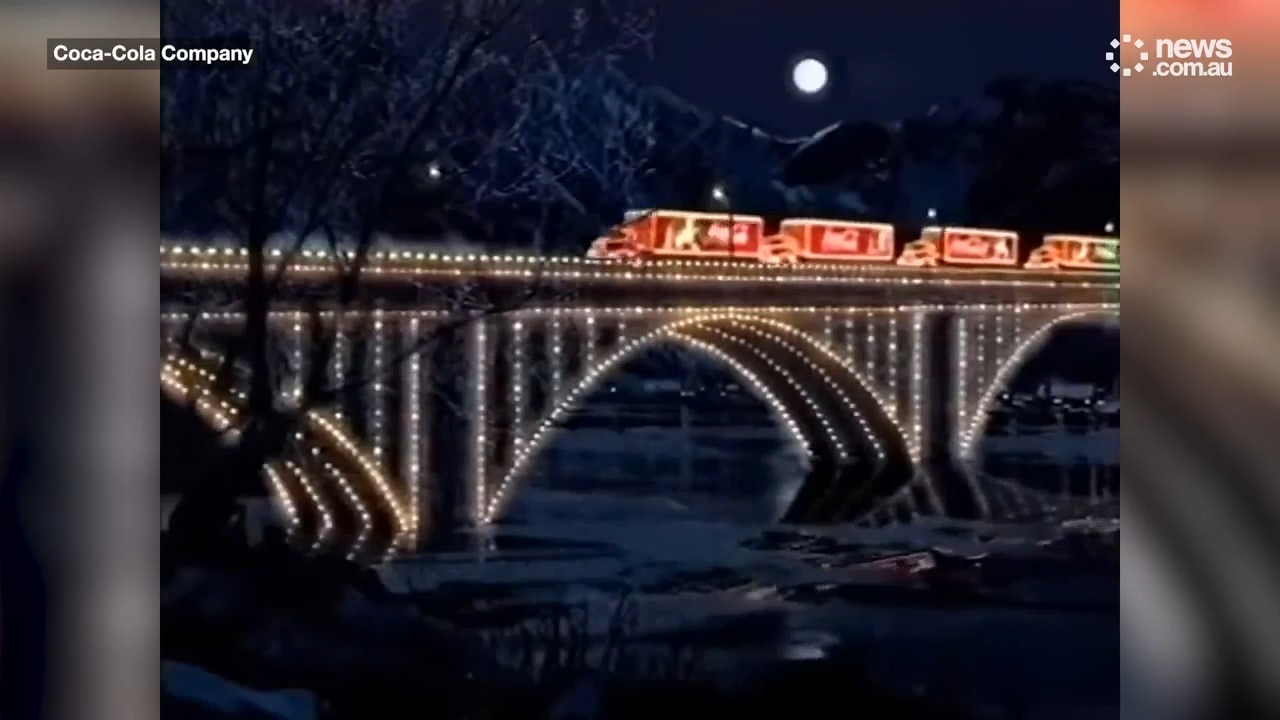 Original 1995 Coke Christmas ad