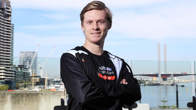 Charlie Spargo was taken by Melbourne in the national draft. Picture: Aaron Francis