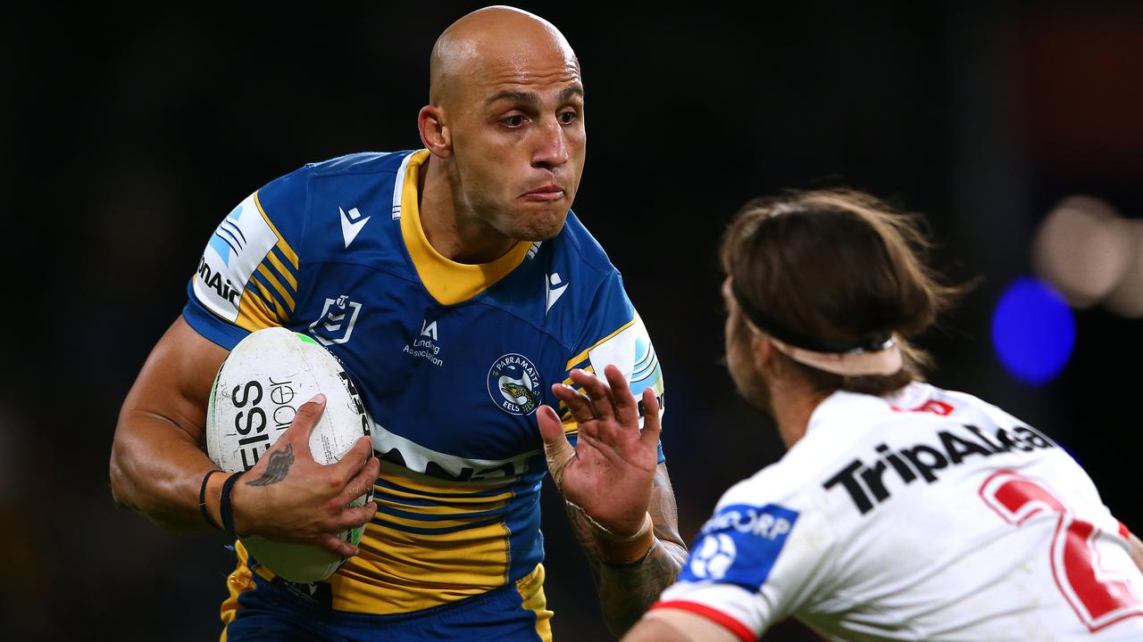 Eels winger Blake Ferguson is off-contract at the end of this season. Picture: Matt Blyth/Getty Images