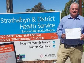 Member for Hammond, Adrian Pederick is calling on the State Government to re-open the emergency department at the Strathalbyn & District Health Service three years after its closure during the Covid-19 pandemic.