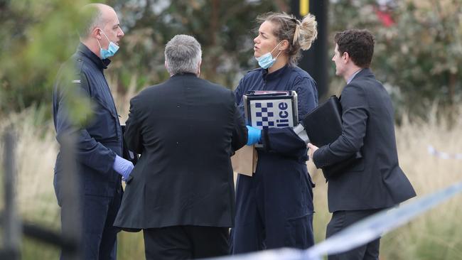 Police have alleged a 19-year-old man forced his way into the home with a crew of thugs before a man was shot and killed inside the property. Picture: David Crosling