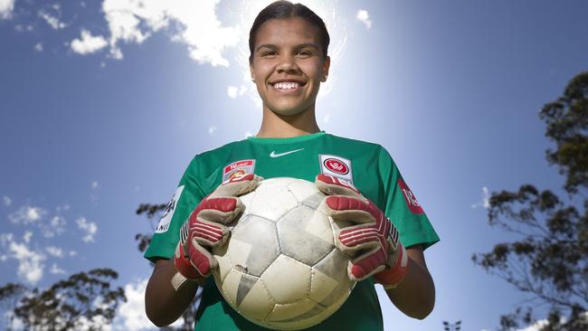 Jada Whyman has been selected for Western Sydney Wanderers W-League team. Photo: Melvyn Knipe