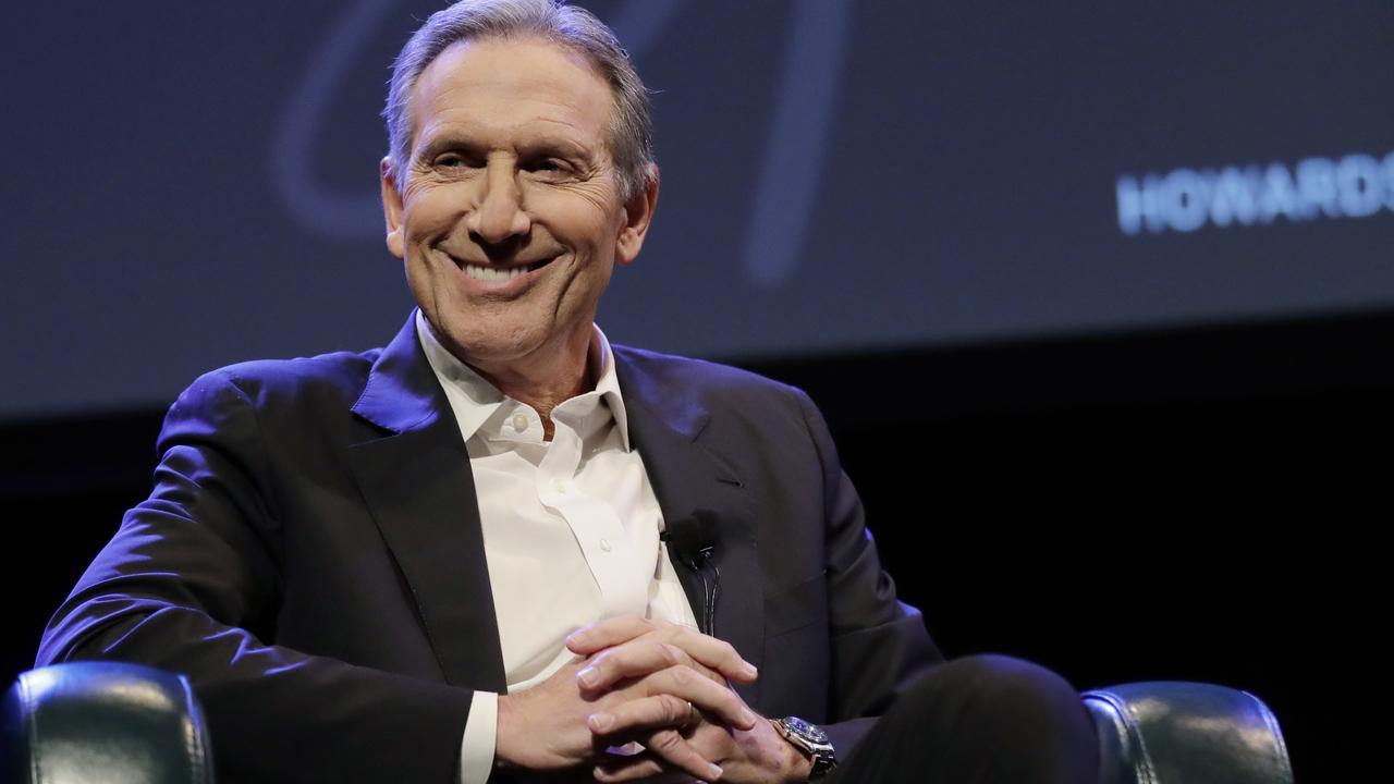 Former Starbucks CEO Howard Schultz was raised by a single mum in public housing. Picture: AP Photo/Ted S Warren