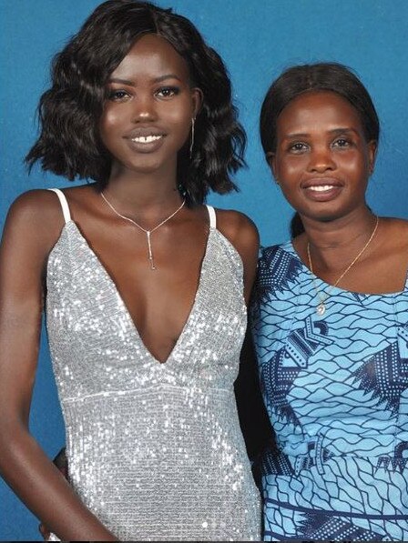 Adut Akech with her mother Mary. Source: Instagram