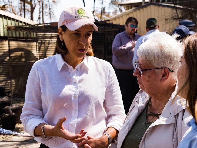 LNP Leader Deb Frecklington in regional Queensland recently. Picture: Joseph Pehrson