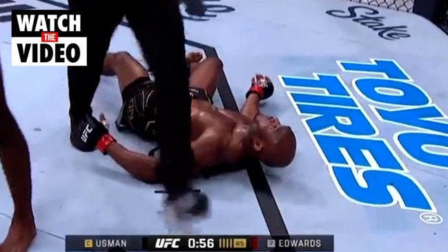 Leon Edwards knocks out Kamaru Usman with ‘greatest head kick KO’