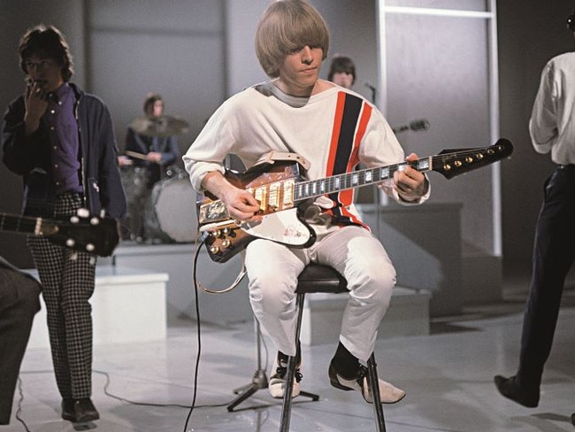 Rolling Stones instrumentalist Brian Jones.