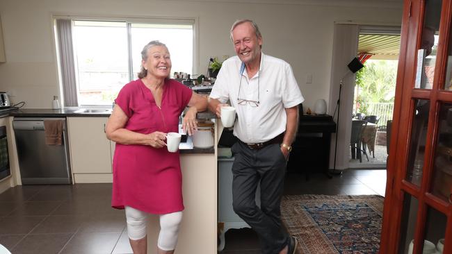 Hannele and Christian Ulrichsen are urging more people to help solve the shortage of housing for students on the Gold Coast. Picture: Glenn Hampson